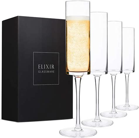 contemporary champagne flute glasses.